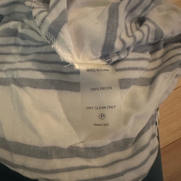 Vince Camuto striped tunic beach coverup - Picture 6 of 7